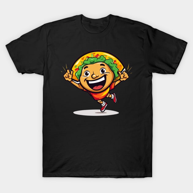 kawaii Taco T-Shirt cute potatofood funny T-Shirt by nonagobich